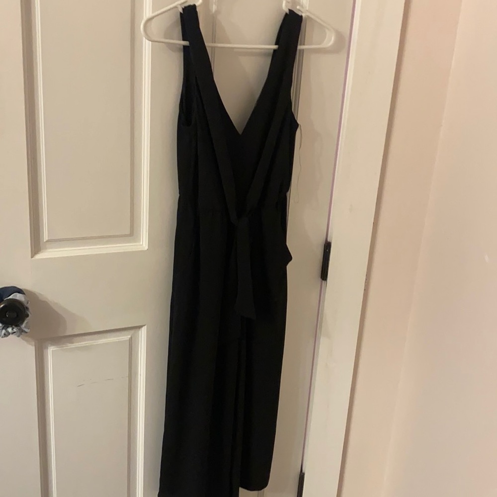 Black pant suit xs